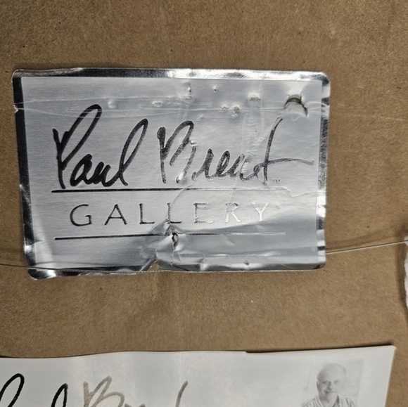 Pair of Original watercolors of red coral framed and signed by artist Peter Bren - Picture 9 of 9